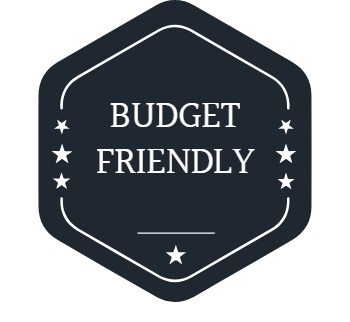 budget friendly badge